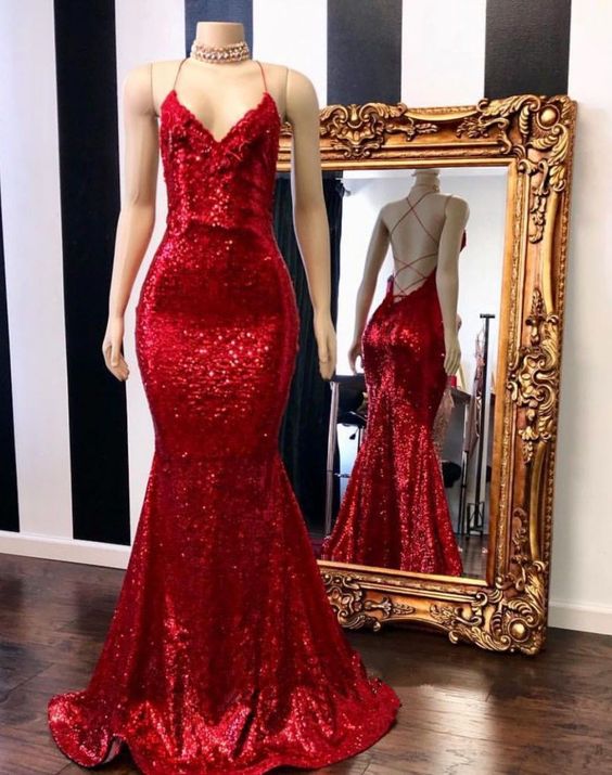 mermaid sequin dress