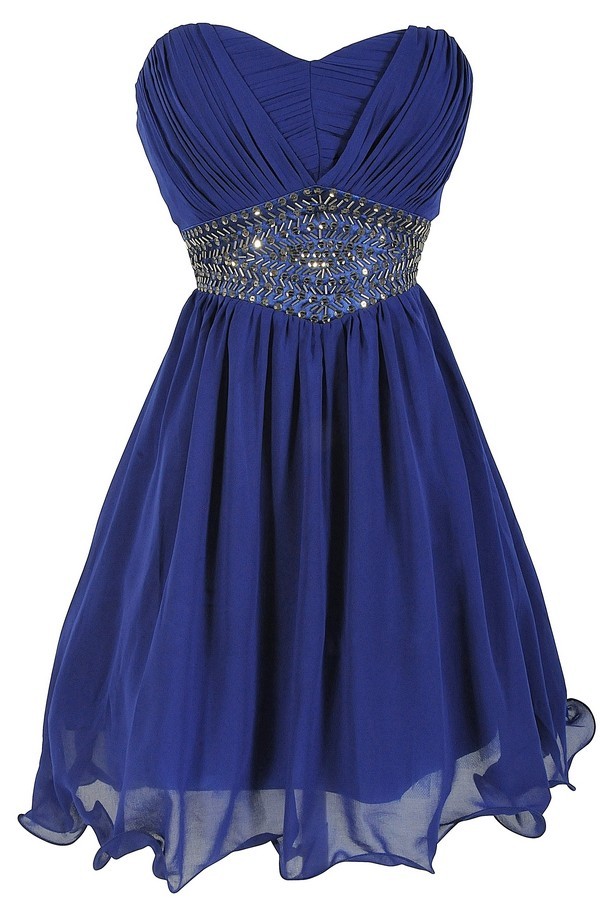 short frock blue